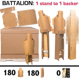 BATTALION 1 TO 1 FREDs - 180 Backers and 180 Legs (Stands)