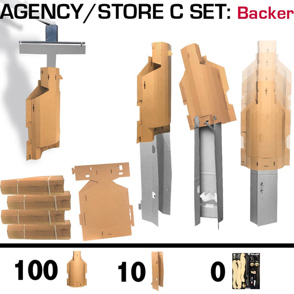 AGENCY/STORE C SET Backers (100 backers)